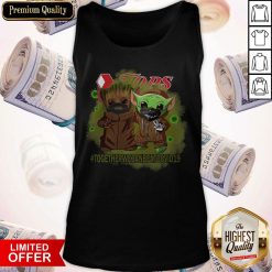 Baby Groot And Baby Yoda Face Mask Star Wars Darth Vader Jops Together We Can Beat Covid 19 Tank Top