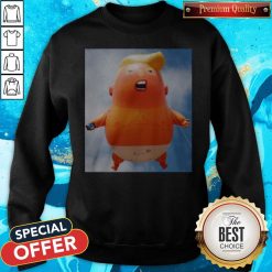 Donald Trump Baby Balloon Sweatshirt