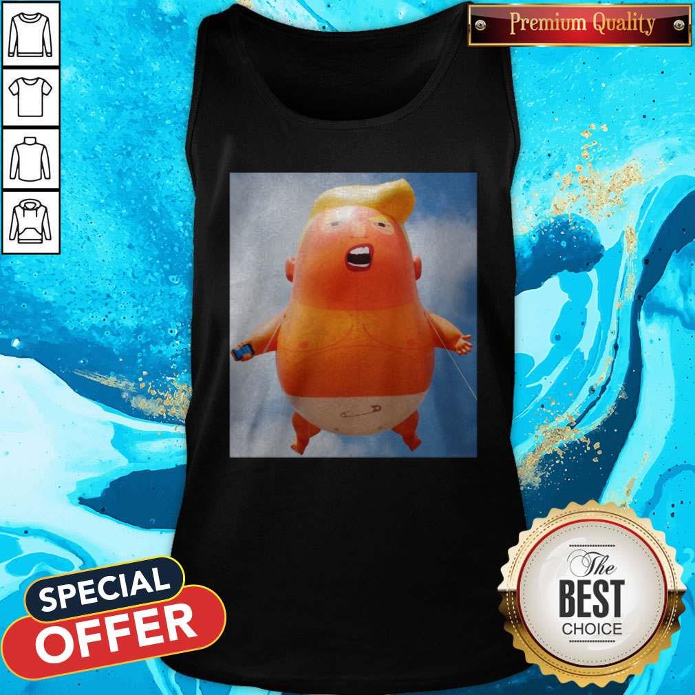 Donald Trump Baby Balloon Tank Top