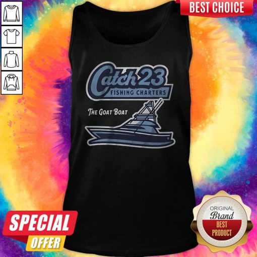 Get Your Catch 23 Fishing Charters The Goat Boat Tank Top
