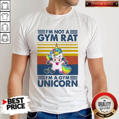I’m Not A Gym Rt I’m A Gym Unicorn Vintage Shirt