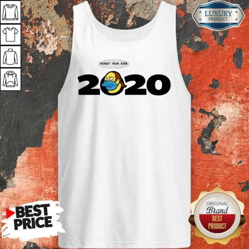 Jeff Albertson Face Mask Worst Year Ever 2020 Tank Top