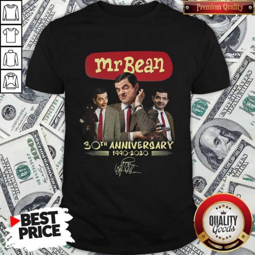 Mr Bean 30th Anniversary 1990 2020 Signature Shirt