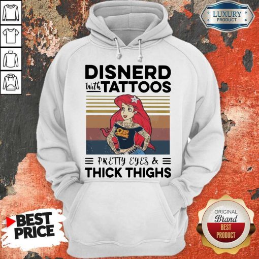 Nice Disnerd With Tattoos Pretty Eyes And Thick Thighs Vintage Hoodie