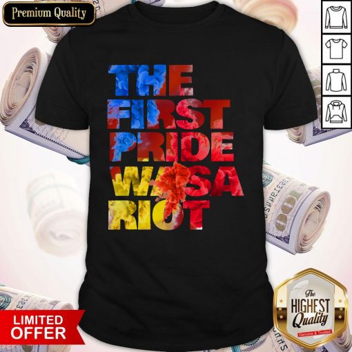 The First Pride Was a Riot Gay Pride Parade Shirt