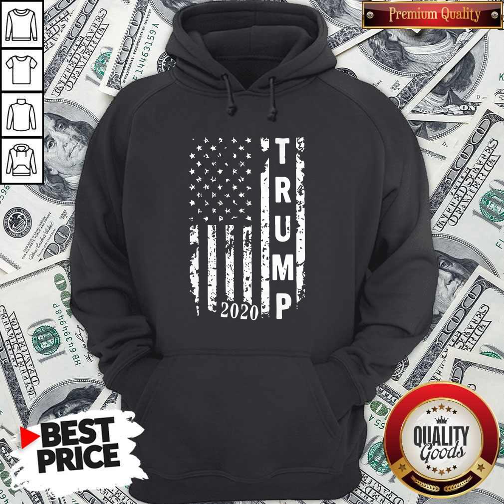 Trump 2020 Flag shirt Classic Hoodiea