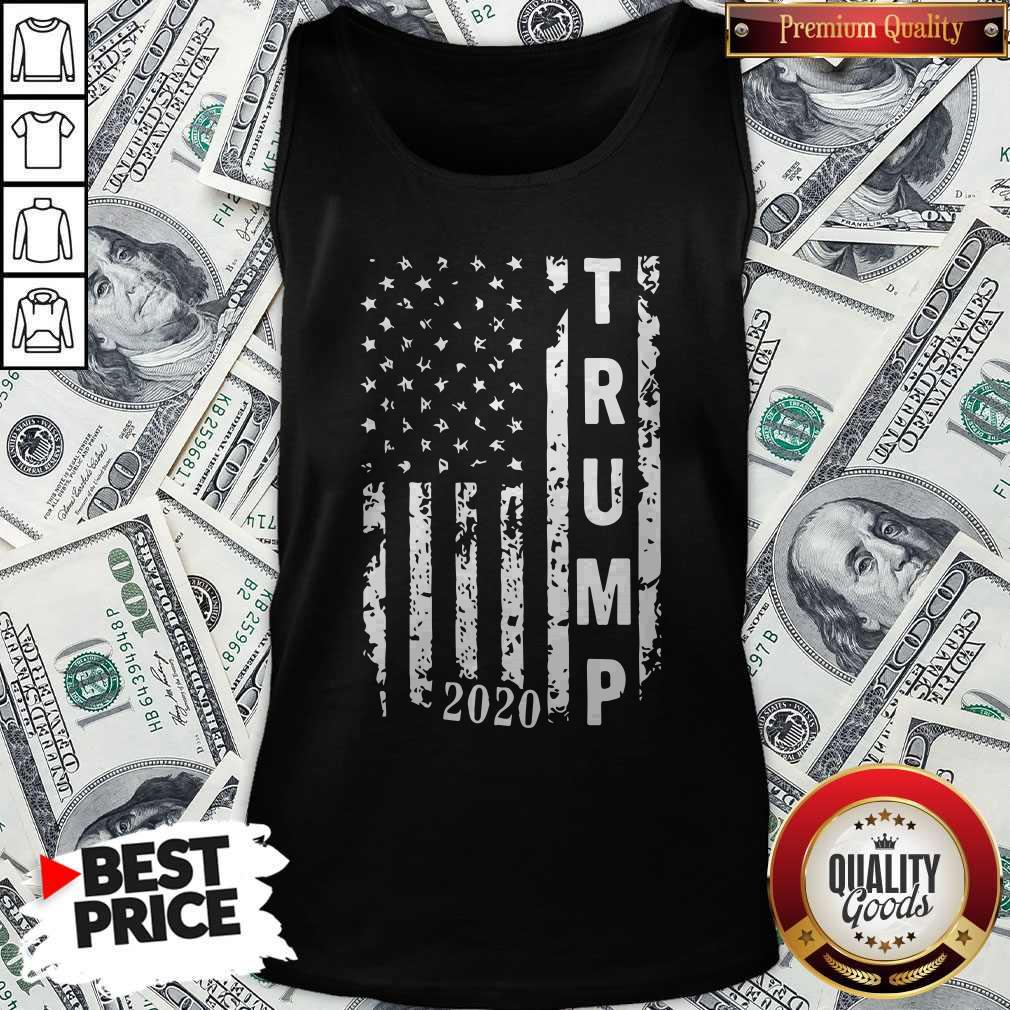Trump 2020 Flag shirt Classic V- neck 