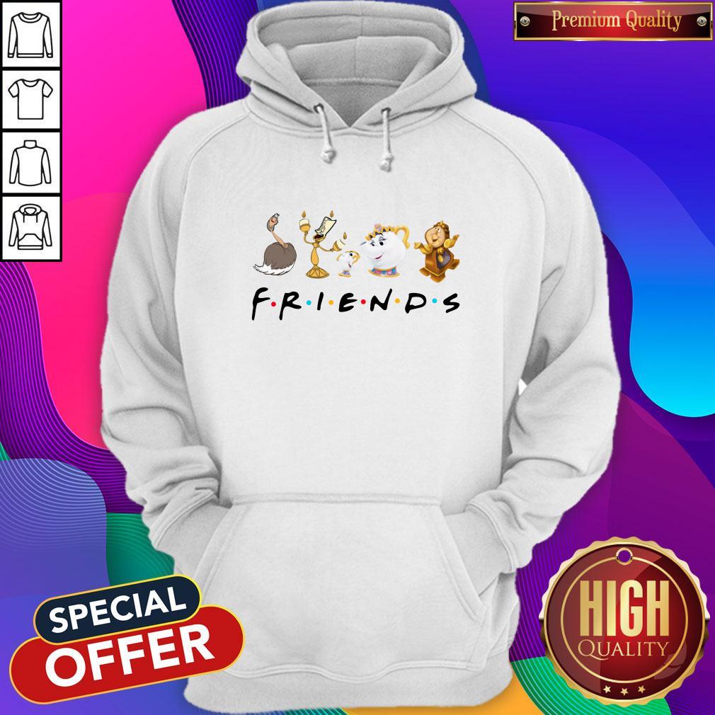 Beauty And The Beast Characters Friends Hoodie