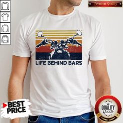 Life Behind Bars Motor Vintage Retro T-Shirt