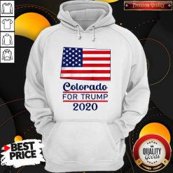 Colorado For Donald Trump 2020 Flag Hoodie