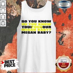 Do You Know Your Megan Baby Tank Top