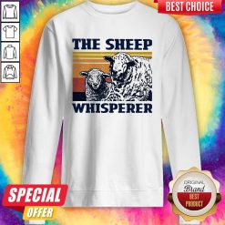 Funny The Sheep Whisperer Vintage Sweatshirt