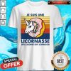 Je Suis Une Licornasse 50% Licorne 50% Connasse Vintage Retro Shirt