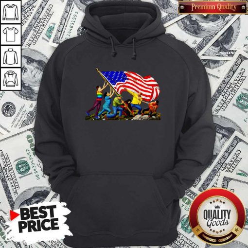 Official America The Melting Pot Hoodie