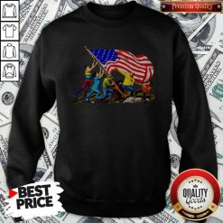 Official America The Melting Pot Sweatshirt