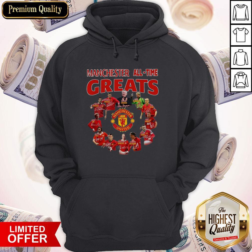 Manchester All Time Greats Signatures Hoodie