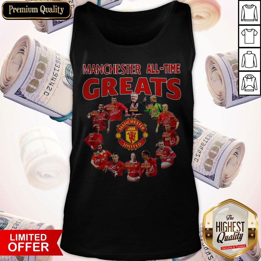 Manchester All Time Greats Signatures Tank Top