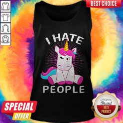 Official Baby Unicorn I hate People Tank Top