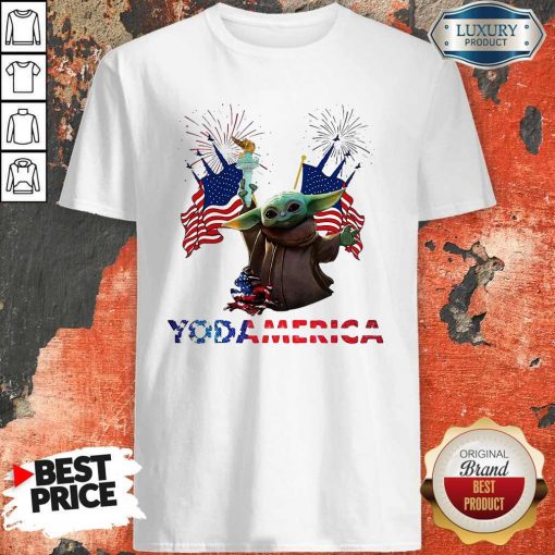 Official Baby Yoda America Shirt