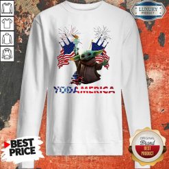 Official Baby Yoda America Sweatshirt