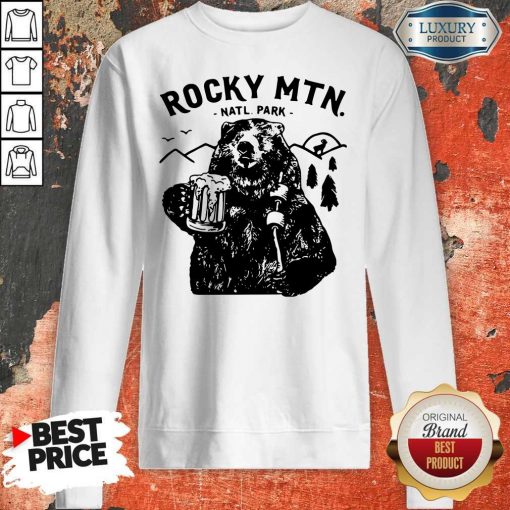 Official Bear Rocky MTN Natl Park Sweatshirt