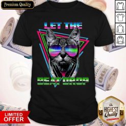 Official Black Cat Let The Beat Drop Shirt