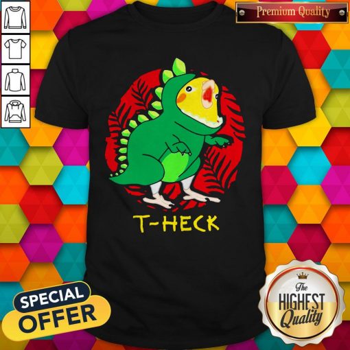 Official Cockatiel Dragon T-heck Shirt