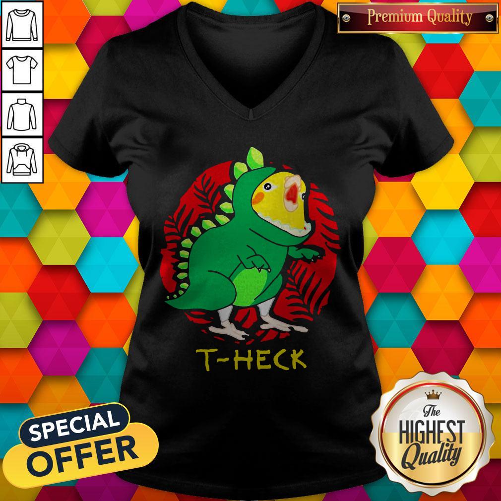 Official Cockatiel Dragon T-heck V-neck