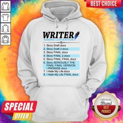 Official Creative Writer Naming Convention Hoodie