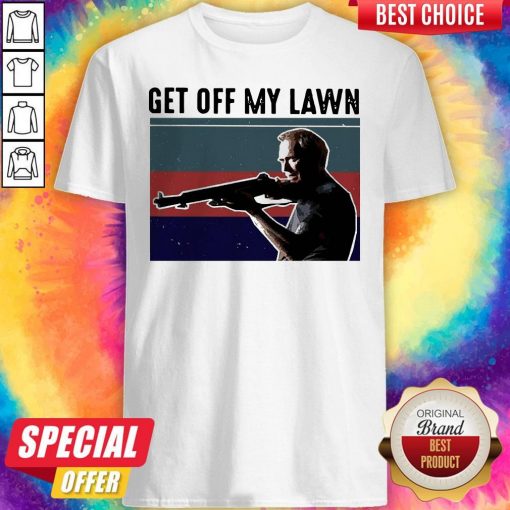 Official Get Off My Lawn Vintage Shirt