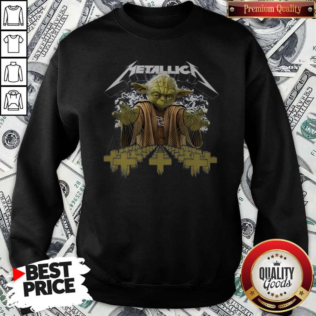 Official Metallica Master Yoda Sweartshirt