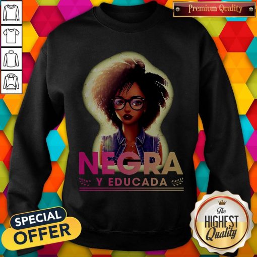 Official Negra Y Educada Sweatshirt