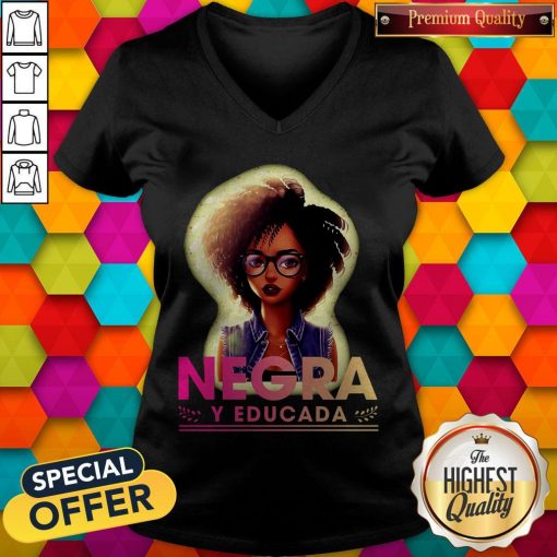 Official Negra Y Educada V-neck