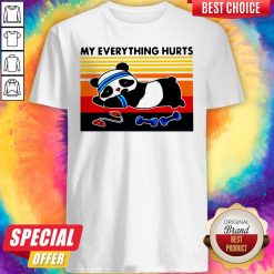 Official Panda Fitness My Everything Hurts Vintage Shirt