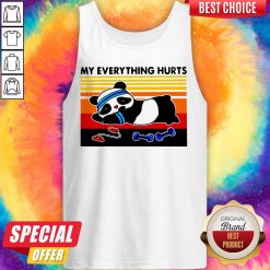 Official Panda Fitness My Everything Hurts Vintage Tank Top
