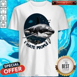 Official Shark I Hate People Shirt