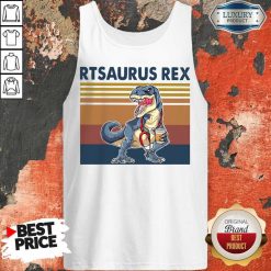 Respiratory Therapist Rtsaurus Rex Vintage Tank Top