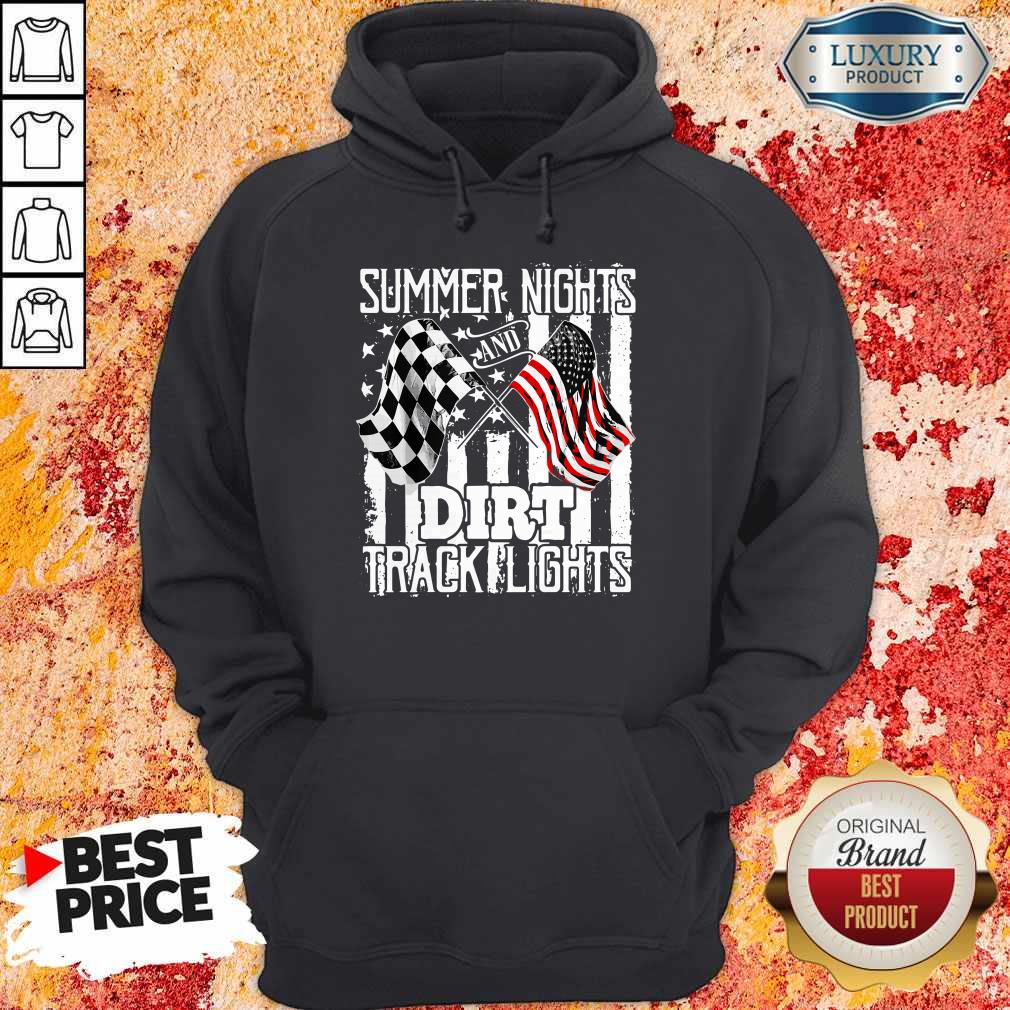 Summer Nights Dirt Track Light Hoodie