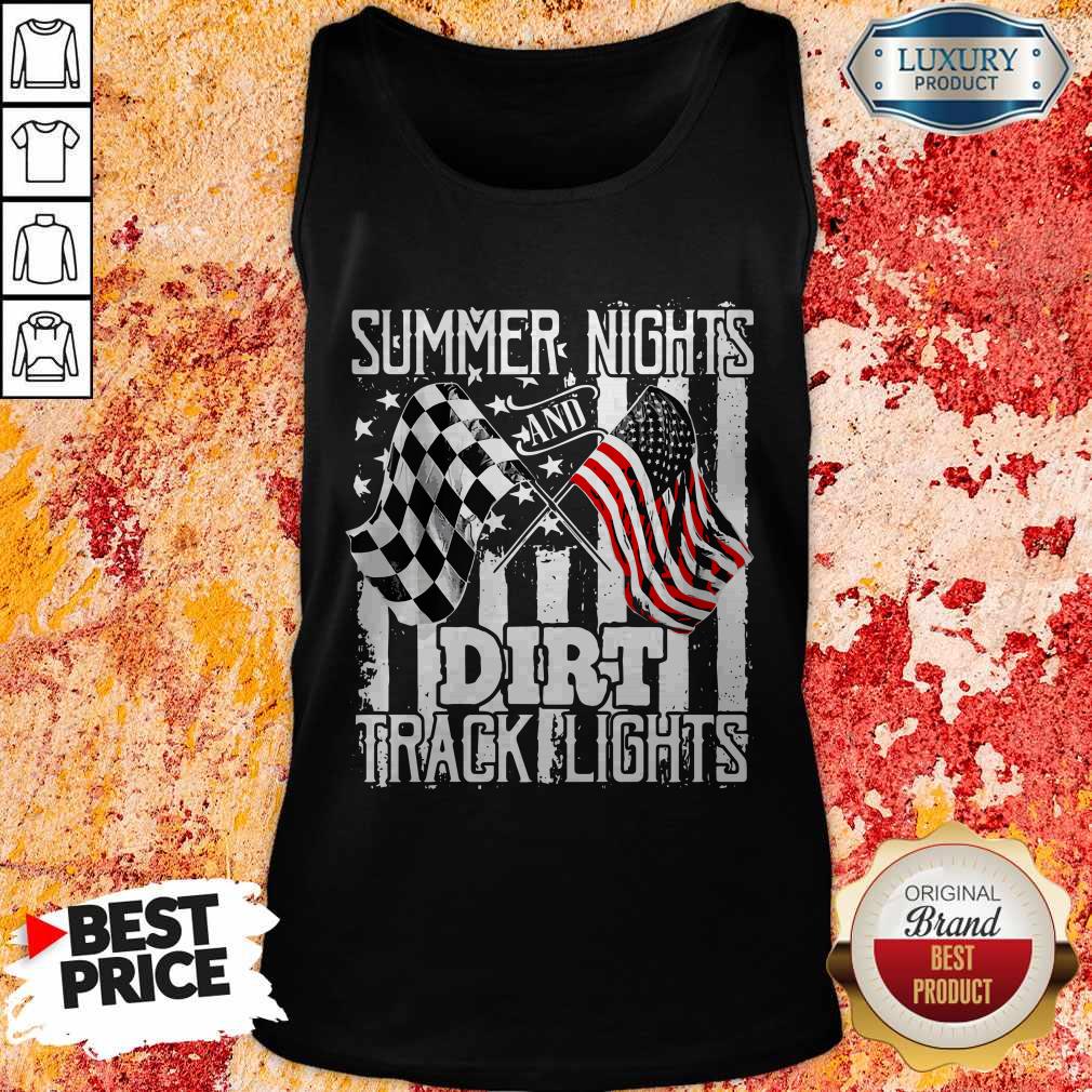 Summer Nights Dirt Track Light Tank Top