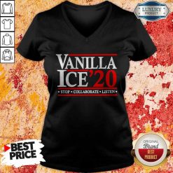 Vanilla Ice’ 20 Stop Collaborate Listen V-neck
