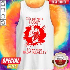 Men Playing American FootBall It’s Just Not A Hobby It’s My Escape From Reality Tank Top