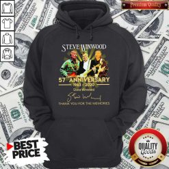 Steve Winwood 57th Anniversary 1963 2020 Thank You For The Memories Signatures Hoodie