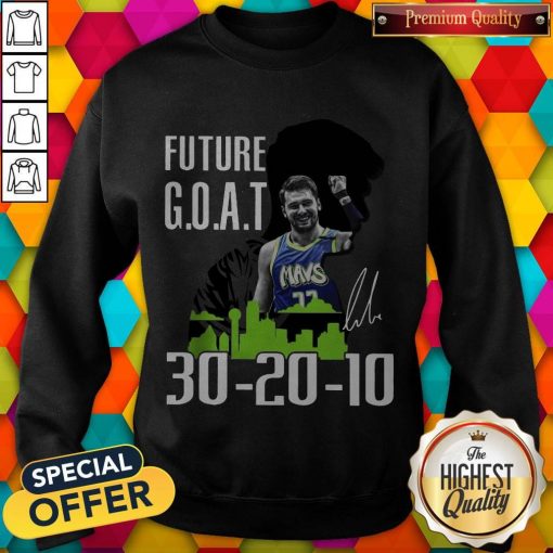 Future Goat Dallas Mavericks Basketball Signature Sweatshirt