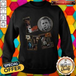 Horror Michael Myers Love Halloween Sweatshirt