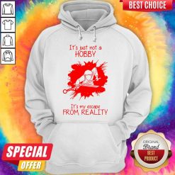 Men Playing Billiard It’s Just Not A Hobby It’s My Escape From Reality Hoodie