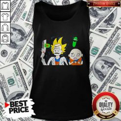 Official Dragon Ball 7 Rick And Morty Tank Top