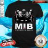 Official Horror MIB Maniacs In Black T-Shirt