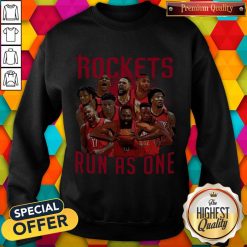 Official Rockets Run As One Sweatshirt
