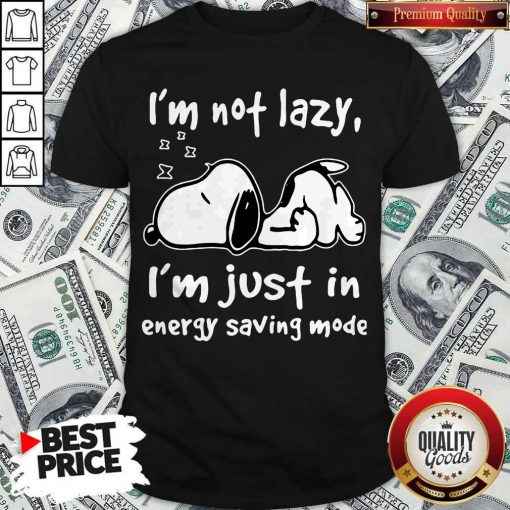snoopy-im-not-lazy-im-just-in-energy-saving-mode-shirt