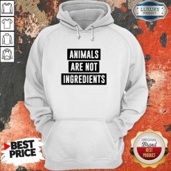Animals Are Not Ingredients Hoodie